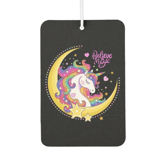 Unicorn Magic Car Freshener Luchtverfrisser (Voorkant)