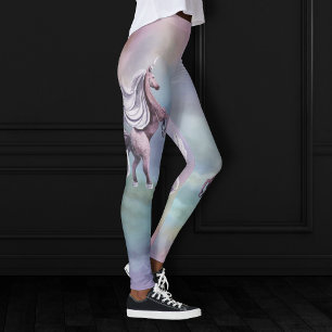 Unicorn Magic Colorful Pastel Fantasy Waterverf Leggings