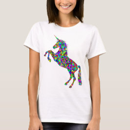 Unicorn Magic Colorful Rearing Women's T-Shirt
