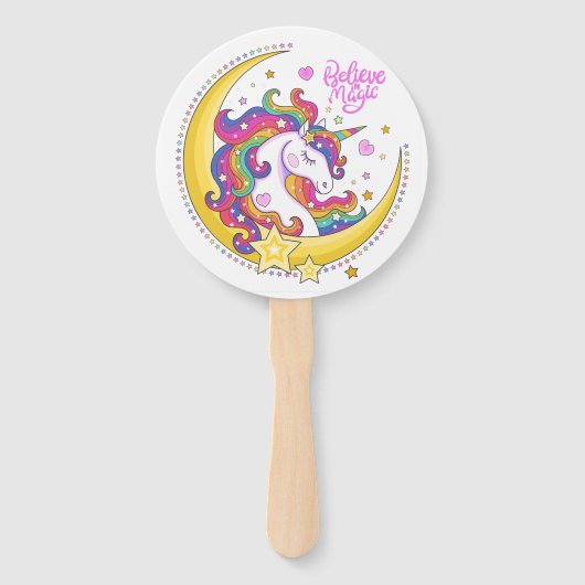 Unicorn Magic Hand Fans Handwaaier (Voorkant)