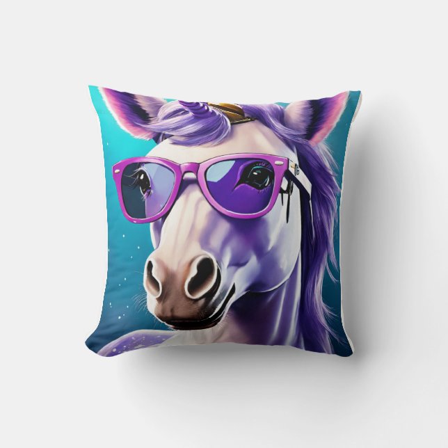 Unicorn Magic Kussen (Voorkant)