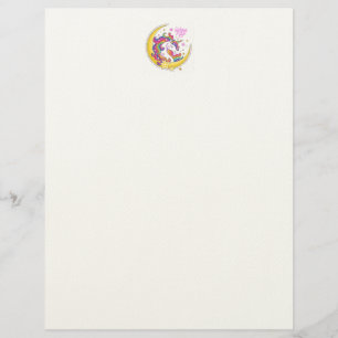 Unicorn Magic Letterhead Briefhoofd