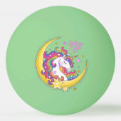 Unicorn Magic Ping Pong Balls Pingpongballen (Voorkant)