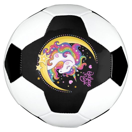Unicorn Magic Voetbal (Gedraaid)