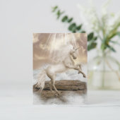 Unicorn Magical Beauty Briefkaart (Staand voorkant)