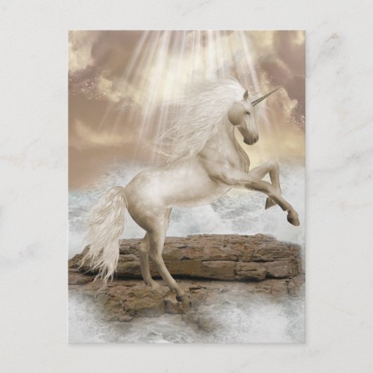Unicorn Magical Beauty Briefkaart (Voorkant)