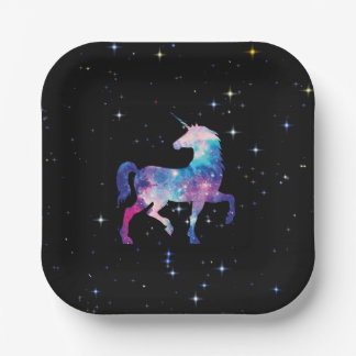 Unicorn Magical Galaxy Papieren Bordje