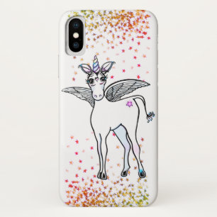 Unicorn magie iPhone x hoesje