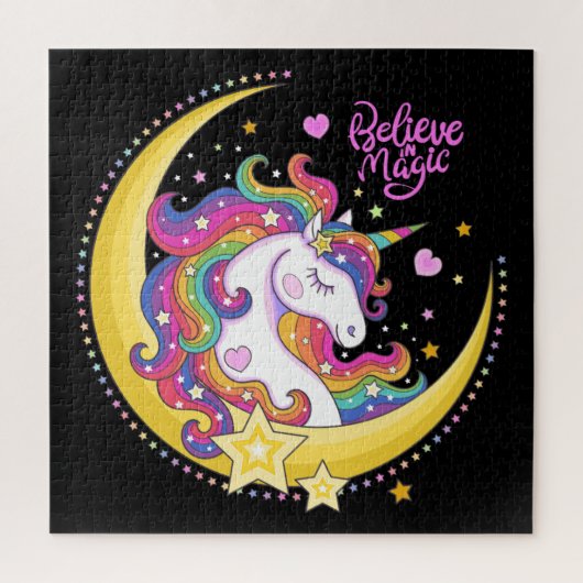 Unicorn Magie Puzzle Puzzle (Vertical)