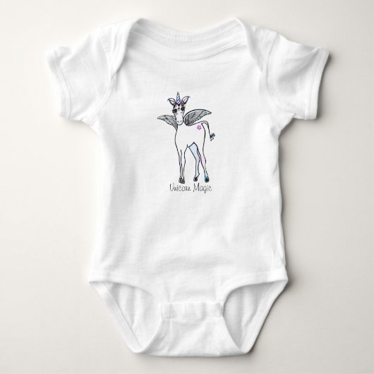 Unicorn magie romper (Voorkant)