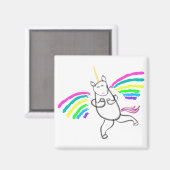 Unicorn Magnet Magneet (Voorkant / Achterkant)
