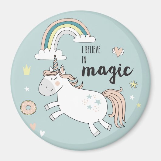 Unicorn Magnet Magneet (Voorkant)