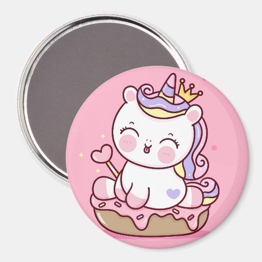 Unicorn Magnet Magneet (Voorkant / Achterkant)