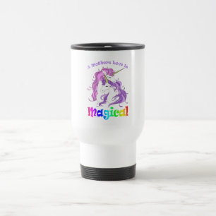 Unicorn mam A Mothers Love is Magical Reisbeker
