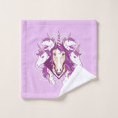 Unicorn Mandala (Gant de toilette)
