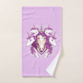 Unicorn Mandala Bad Handdoek (Handdoek)