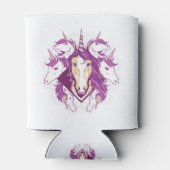 Unicorn mandala blikjeskoeler (Achterkant)