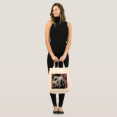 Unicorn Mare en Foal Fantasy Canvas tas (Voorkant (model))