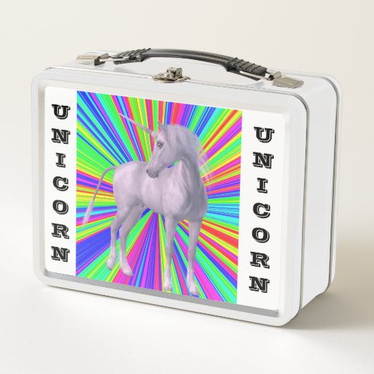 Unicorn meiden lunchbox (Voorkant)