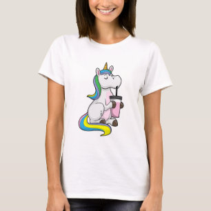 Unicorn met Bubble Tea T-shirt