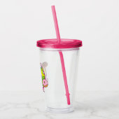 Unicorn met Donuts Acryl Drinkbeker (Links)
