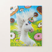 Unicorn met Donuts Legpuzzel (Verticaal)