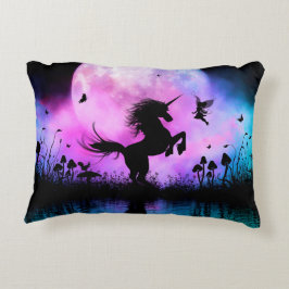 Unicorn met een beetje fee accent kussen
