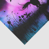 Unicorn met een beetje fee tissuepapier (Detail)