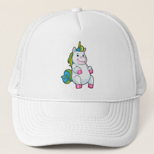 Unicorn met grote Belly Trucker Pet