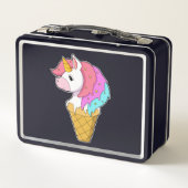 Unicorn met ijs (Achterkant)