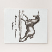 unicorn met magische tekening legpuzzel (Horizontaal)