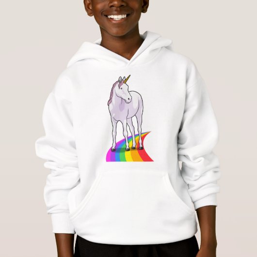 Unicorn met regenboog (Voorkant)