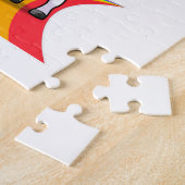 Unicorn met regenboog legpuzzel (Zijkant)