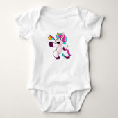 Unicorn met Star Romper (Voorkant)