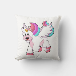 Unicorn met Wing.PNG Kussen
