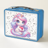 Unicorn Metal Lunch Box (Achterkant)