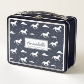 Unicorn Midnight Sky Pattern - Gepersonaliseerd (Voorkant)