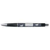 Unicorn Midnight Sky Pattern - Gepersonaliseerd Pen (Voorkant)