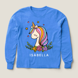 Unicorn mignon Whimsical Girl Nom personnalisé