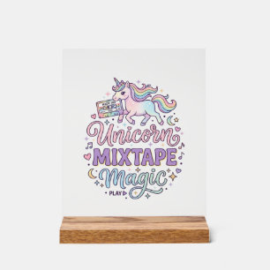Unicorn Mixtape Magie Autocollant et T-shirt Adora