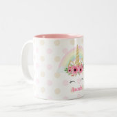 Unicorn Mok, Glitter Unicorn Mok (Voorkant links)