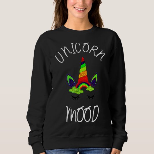 Unicorn Mood Trui (Voorkant)