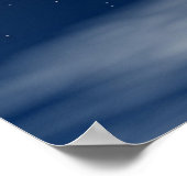 Unicorn Moon Magic Wall Art Poster Afdrukken (Hoek)