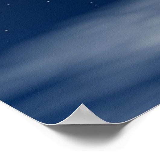 Unicorn Moon Magic Wall Art Poster Imprimer (Coin)