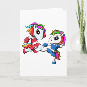 Unicorn Muay Thai - Nak Muay, Kickbokscadeau Kaart