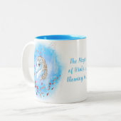Unicorn Mug Gift - Thème d'hiver (Devant gauche)