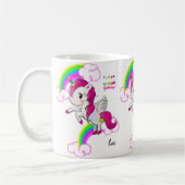 Unicorn Mug Joyeux Anniversaire Mug (Gauche)
