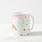 Unicorn Mug, Pink & Gold 11oz Classic Mug (Devant droit)