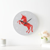 Unicorn Mythical creature Grote Klok (Huis)