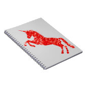 Unicorn Mythical creature sprookje Notitieboek (Rechterzijde)